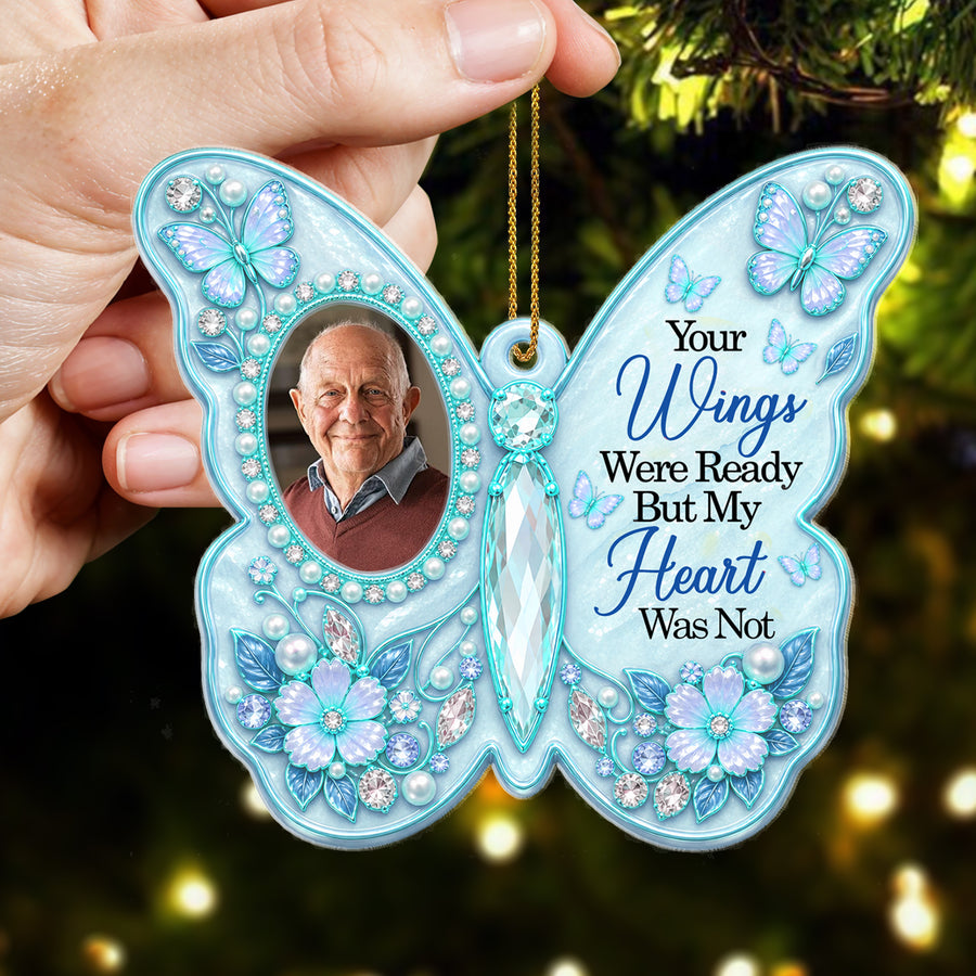 Until We Meet Again Memorial - Personalized Ornament - Custom Acrylic Ornament - CAO_MEM3 2