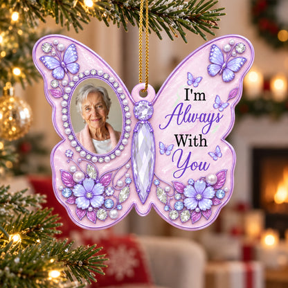 Until We Meet Again Memorial - Personalized Ornament - Custom Acrylic Ornament - CAO_MEM3 4