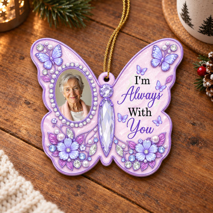 Until We Meet Again Memorial - Personalized Ornament - Custom Acrylic Ornament - CAO_MEM3 5