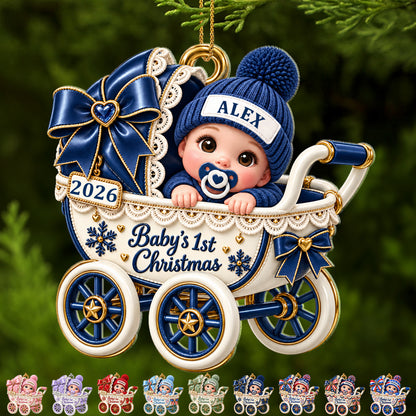 Baby’s First Christmas - Custom Acrylic Ornament - CAO_XMAS6 1