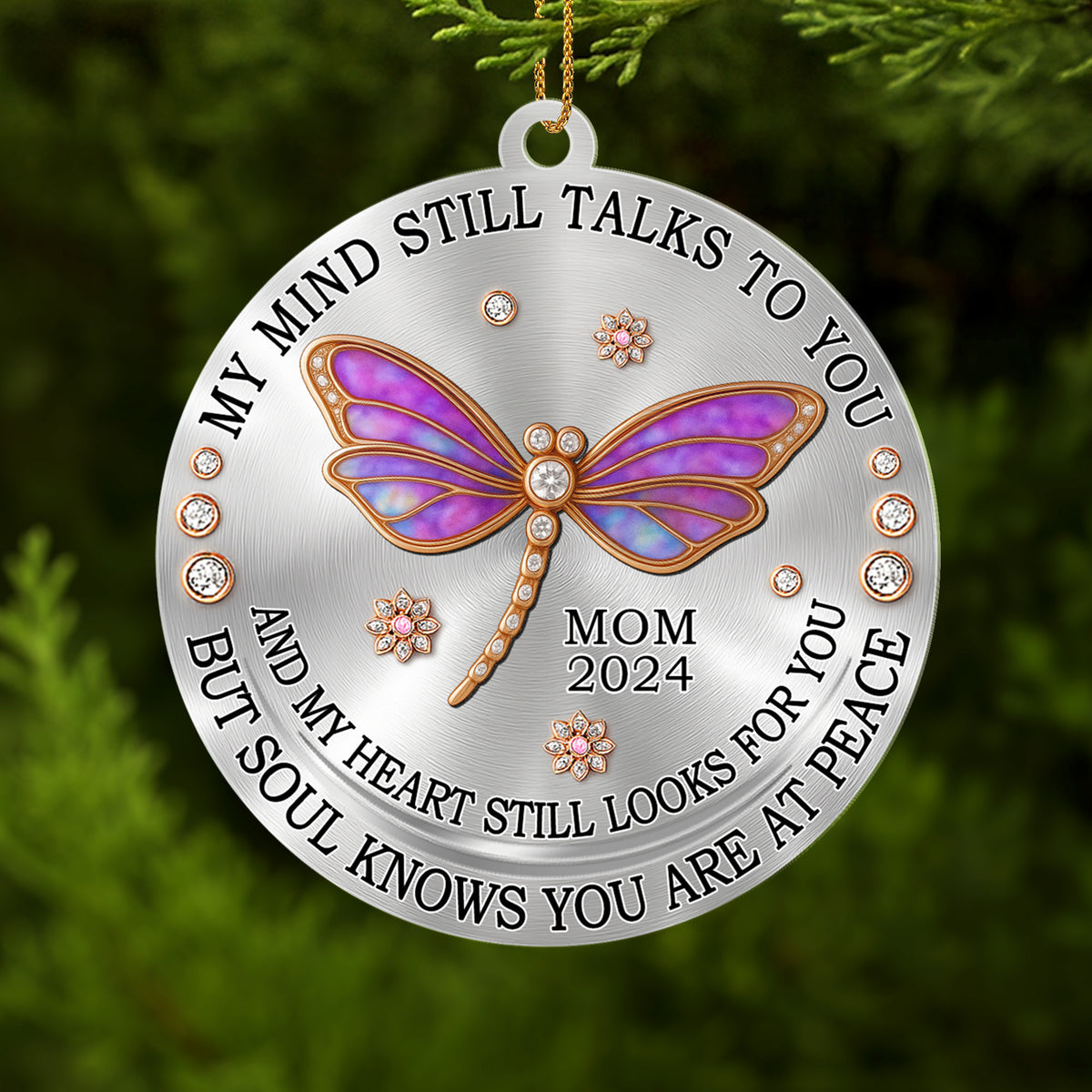 Joyful Snowman Christmas- Custom Personalized Acrylic Ornament - CAO_MEM1