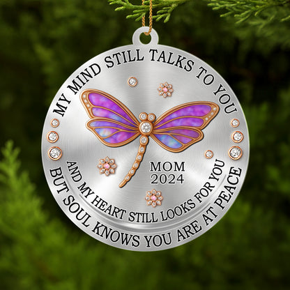 Joyful Snowman Christmas- Custom Personalized Acrylic Ornament - CAO_MEM1