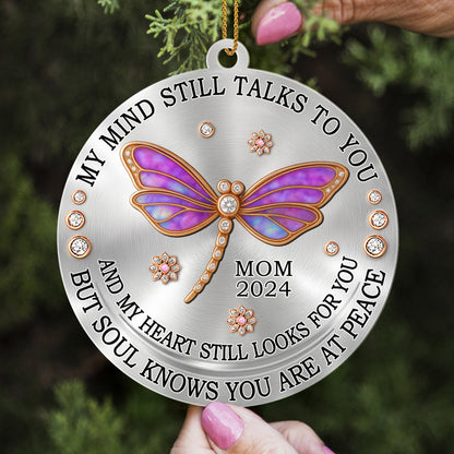 Joyful Snowman Christmas- Custom Personalized Acrylic Ornament - CAO_MEM1