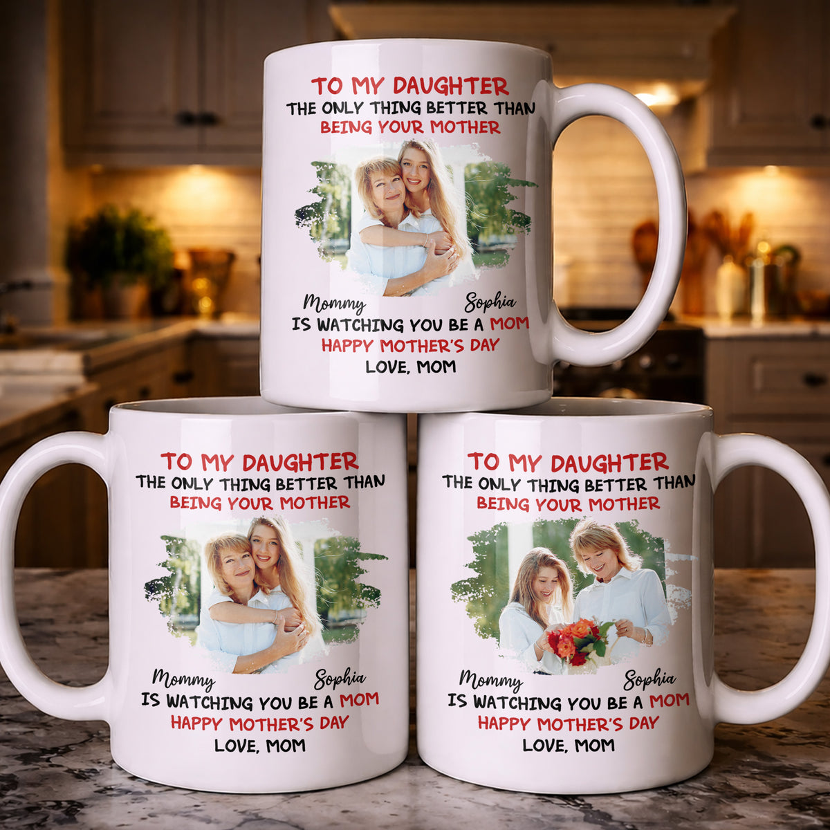 Is Watching You Be A Mom - Personalized White Mug-mug_mom1